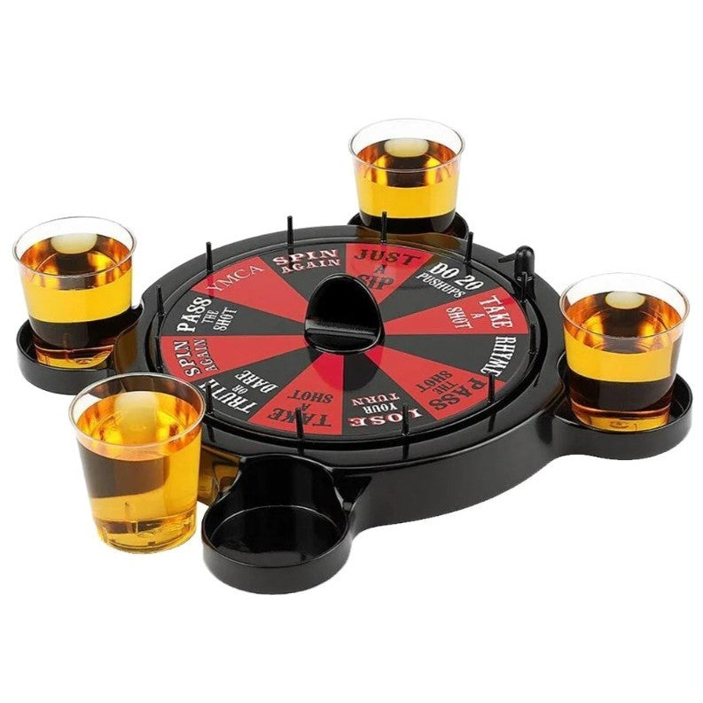 Joc De Baut Ruleta Cu Pahare De Shot Rosu/, Resigilat - vivimall.ro