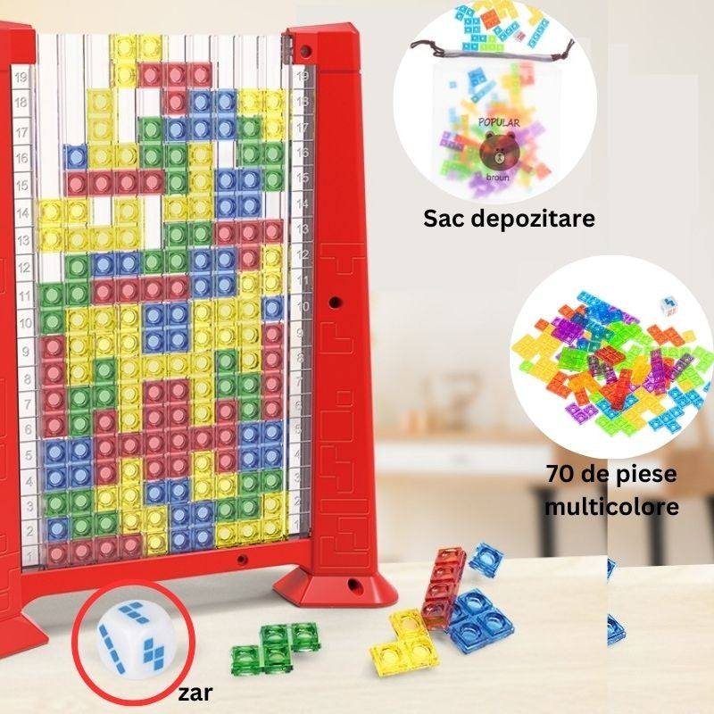 Set Puzzle Tetris 3D | SmartBlocks - vivimall.ro