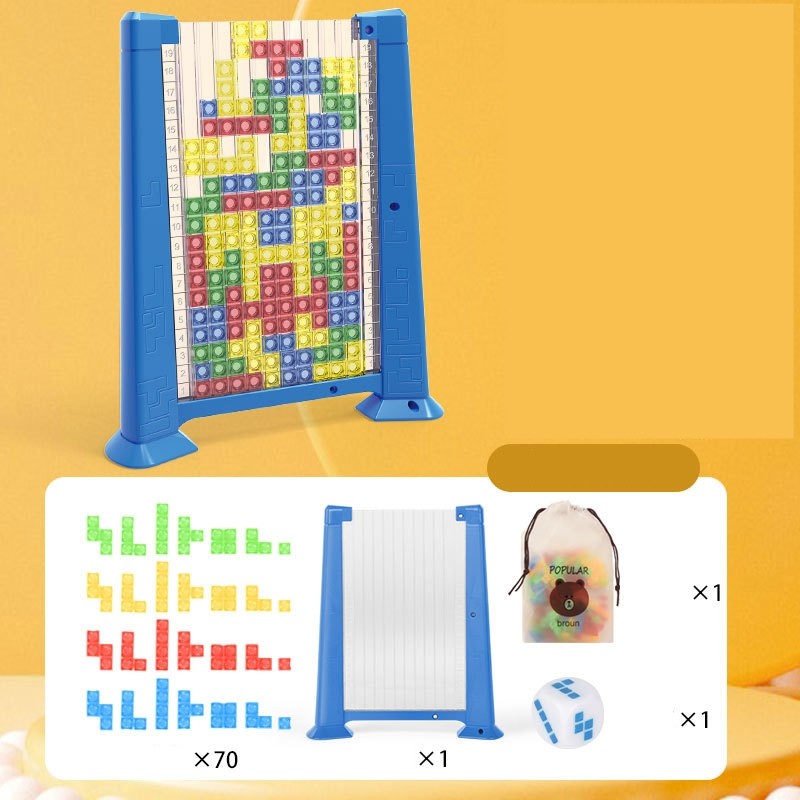 Set Puzzle Tetris 3D | SmartBlocks - vivimall.ro