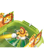 Joc de Masa Interactiv Lion Battle pentru Copii, Vivimall, 4 Mingi, Tabela Scor, 40.7x27x14 cm, Verde - vivimall.ro