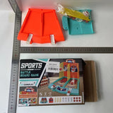 Joc de Masa Mini Baschet Interactiv pentru Copii, Vivimall, pentru 2 Jucatori, 6 Mingi Incluse, 22x16.5x18.2 cm, Multicolor - vivimall.ro