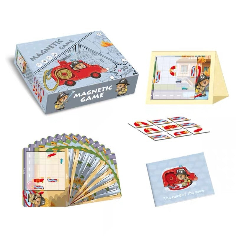 Set educativ 15 nivele pompier copii | SmartFire - vivimall.ro