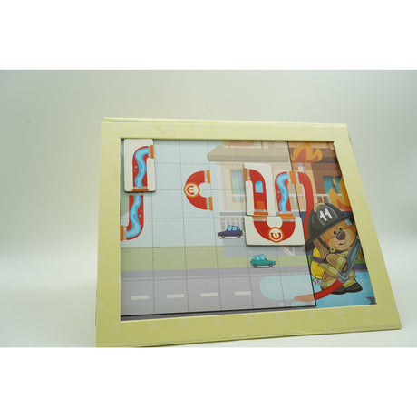 Set educativ 15 nivele pompier copii | SmartFire - vivimall.ro