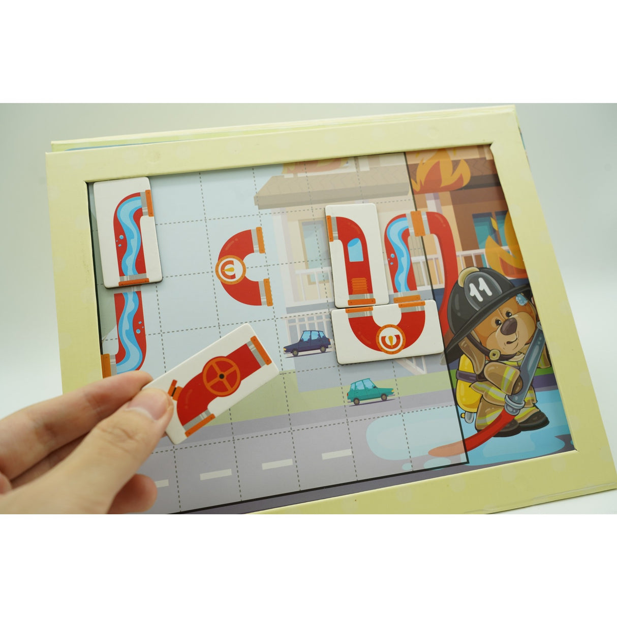 Set educativ 15 nivele pompier copii | SmartFire - vivimall.ro