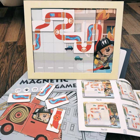 Set educativ 15 nivele pompier copii | SmartFire - vivimall.ro