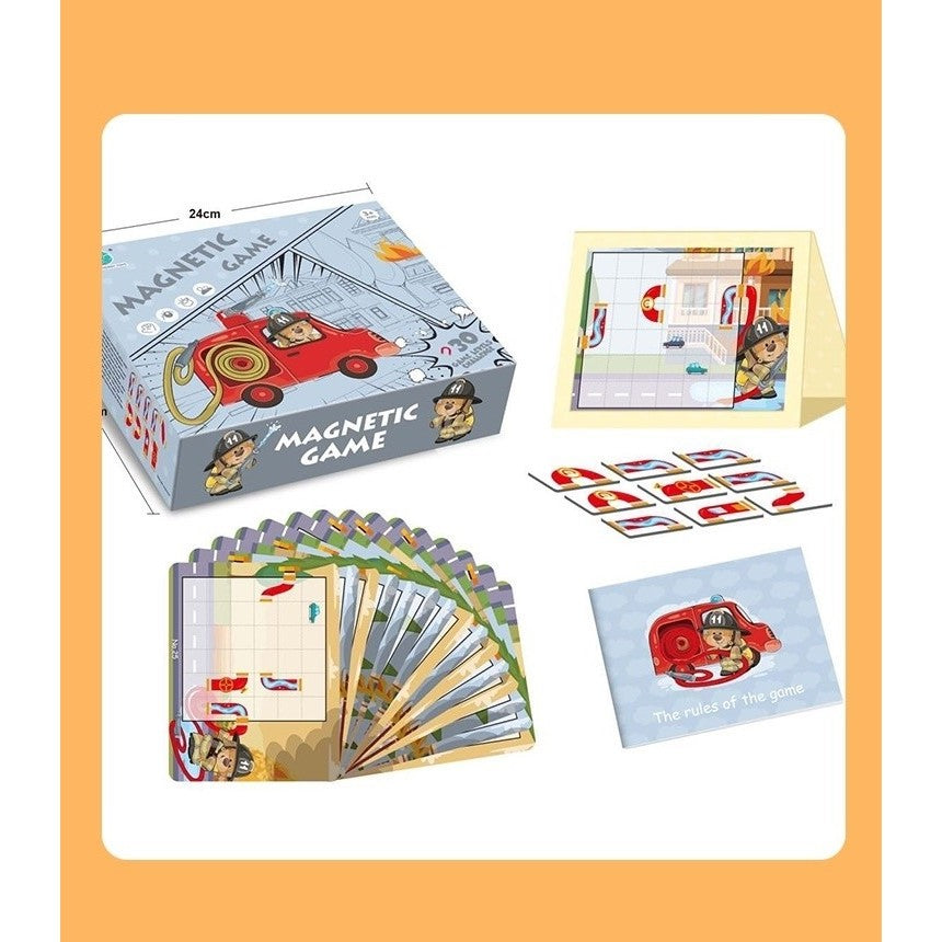 Set educativ 15 nivele pompier copii | SmartFire - vivimall.ro