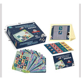 Joc Educativ Sudoku Cu Tablita Magnetica, 35 De Piese, Cartonase Spatiu