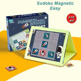 Joc Educativ Sudoku Cu Tablita Magnetica, 35 De Piese, Cartonase Spatiu