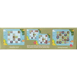 Joc educativ Sudoku cu tablita magnetica, 53 de piese, cartonase cu trafic, Verde - vivimall.ro