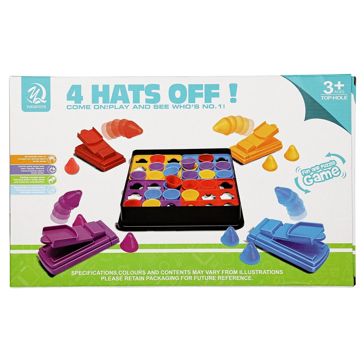 Joc Interactiv 4 Hats Off | FunPlay - vivimall.ro