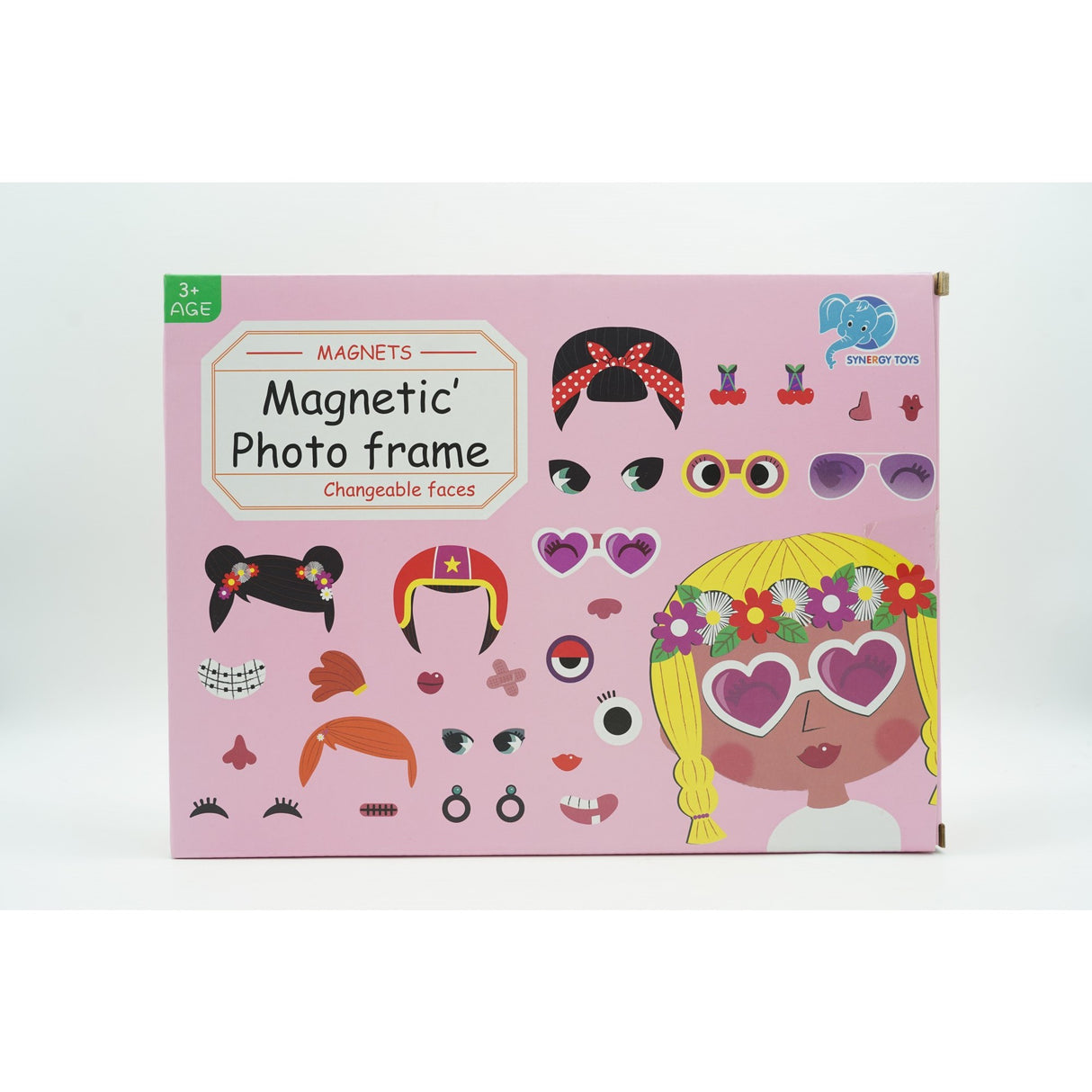 Joc Magnetic Photo Frame, 30 De Piese, Pentru Copii, +3 Ani