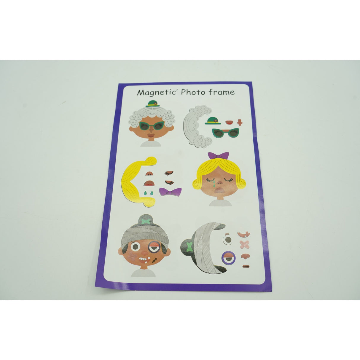 Joc Magnetic Photo Frame, 30 De Piese, Pentru Copii, +3 Ani