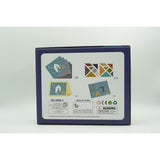 Joc Magnetic Tangram, Tabla Si Forme Diverse Magnetice, 34 De Piese, Pentru Copii, +3 Ani, Multicolor
