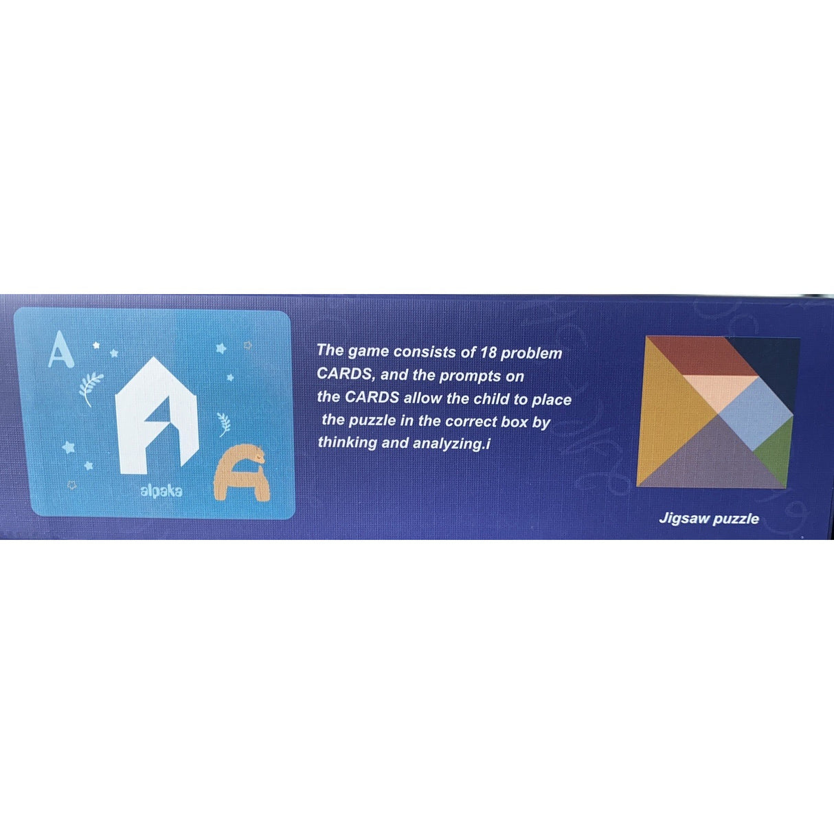Joc Magnetic Tangram, Tabla Si Forme Diverse Magnetice, 34 De Piese, Pentru Copii, +3 Ani, Multicolor