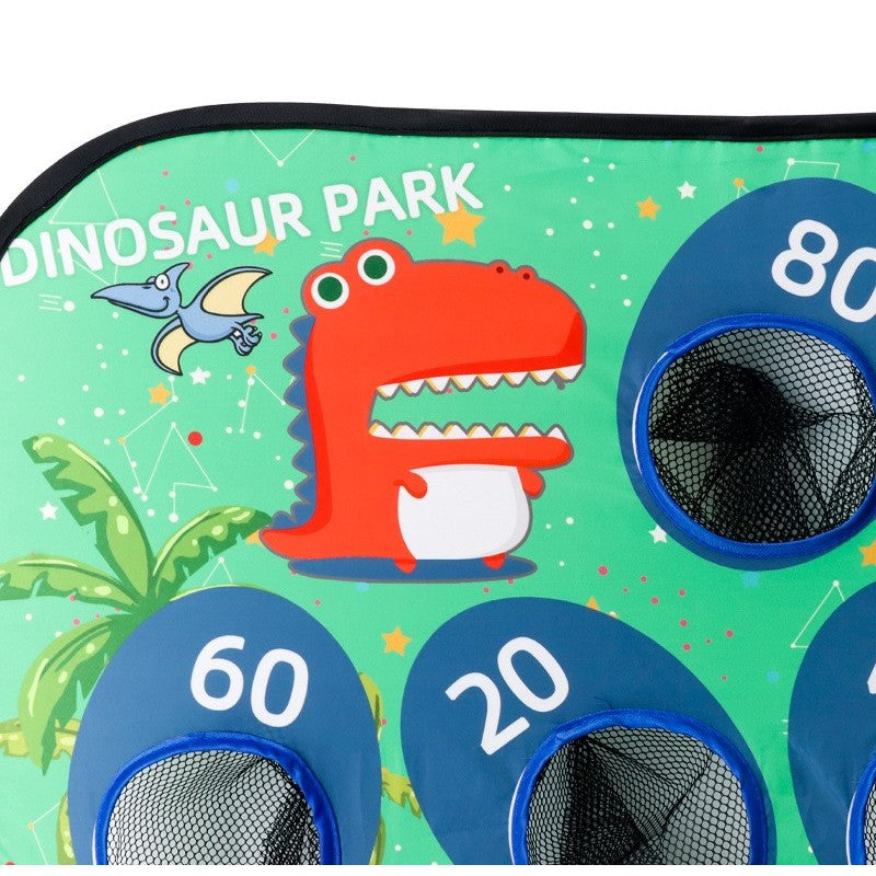 Set aruncare saci nisip dinozauri | PlayToss - vivimall.ro