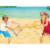 Joc Spikeball, Vivimall, Joc in 2, pentru Plaja, Parcuri, Interior, 2 Plase, 2 Mingi, Multicolor - vivimall.ro