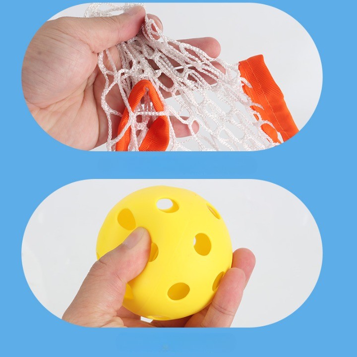 Joc Spikeball, Pentru Copii, Joc In 2, Pentru Plaja, Parcuri, Interior, 2 Plase, 2 Mingi, Senzorial, Prinderea Mingii, 50X30 Cm, Multicolor - vivimall.ro