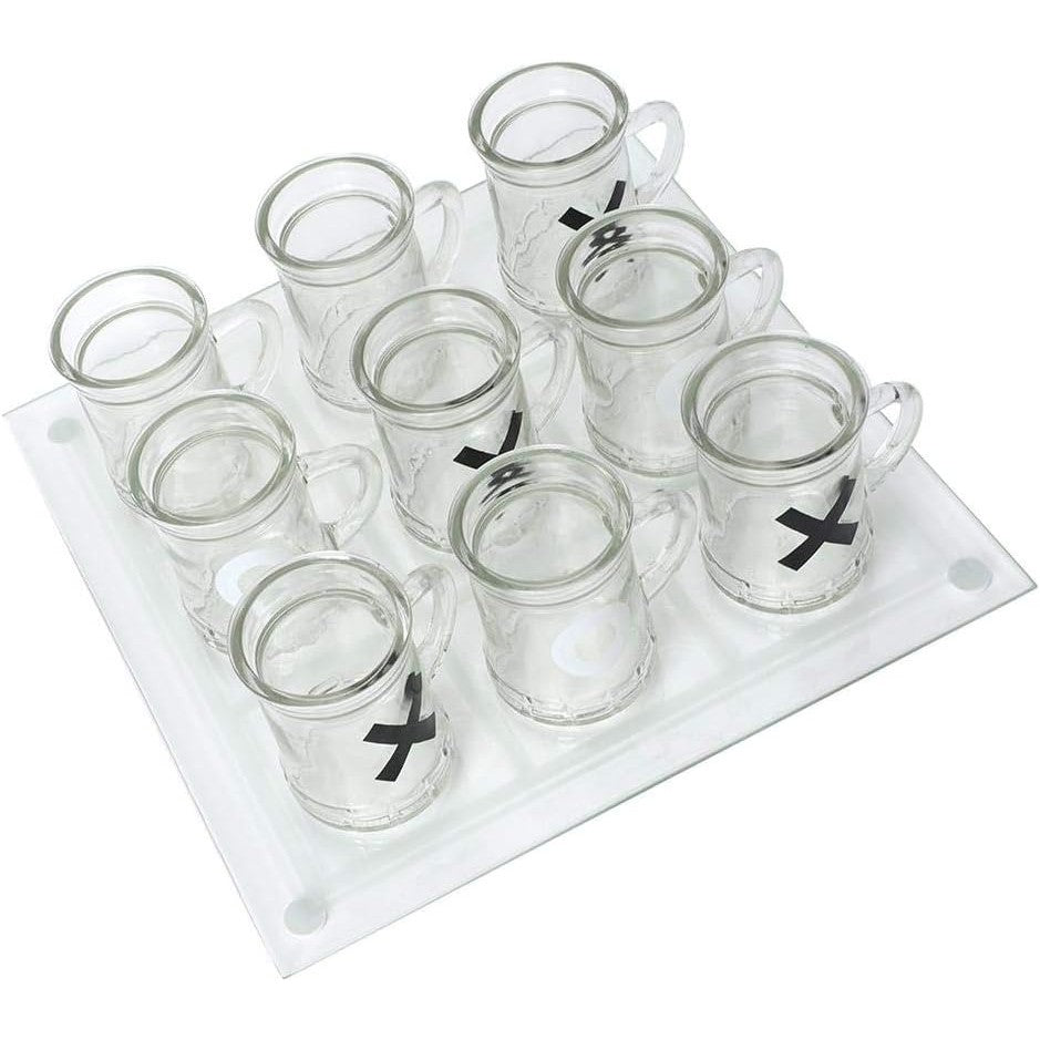 Joc X Si O Cu Mini Halbe Din Sticla, Pentru Petreceri, Decor, Cadouri