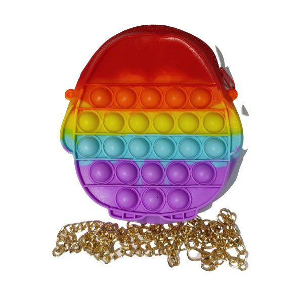 Jucarie Antistres Din Silicon, Geanta Pop It, Bufnita