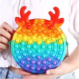 Geanta Pop It Ren Curcubeu | BubbleBag 4