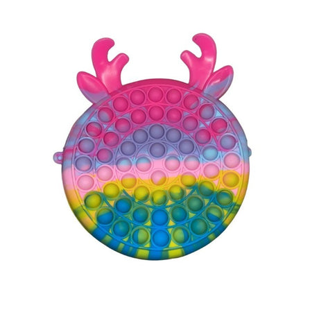 Jucarie Antistres Din Silicon Geanta Pop It, Ren