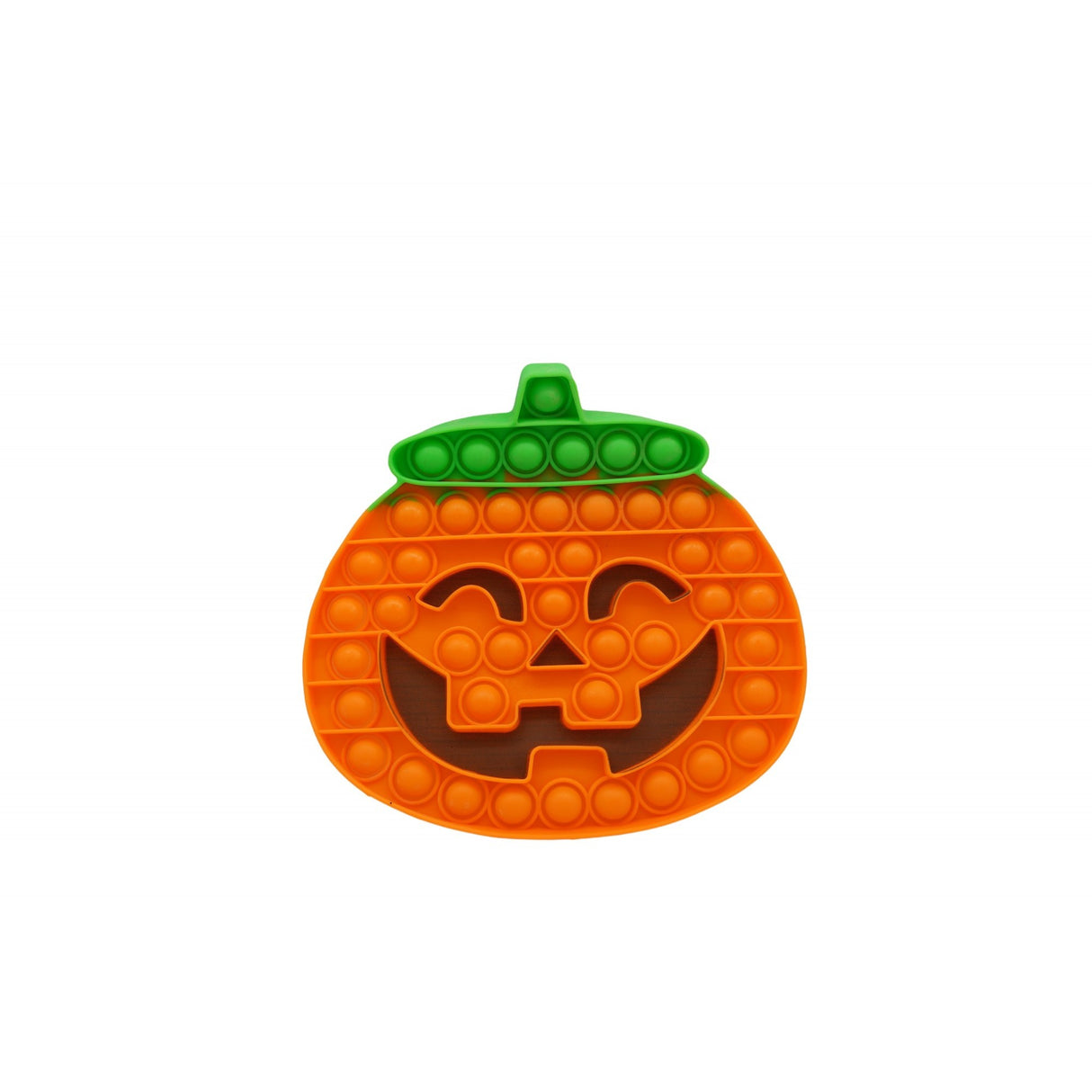 Jucarie Antistres Din Silicon Pop It Now And Flip It, 20 Cm, Dovleac Halloween