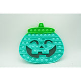 Jucarie Antistres Din Silicon Pop It Now And Flip It, 20 Cm, Dovleac Halloween