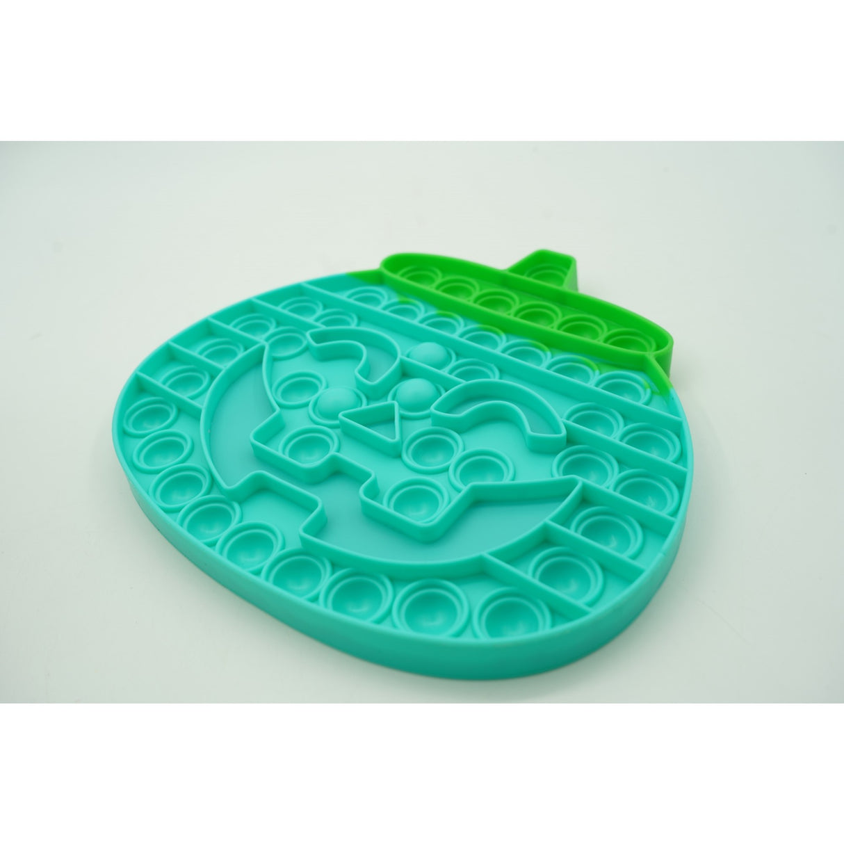 Jucarie Antistres Din Silicon Pop It Now And Flip It, 20 Cm, Dovleac Halloween