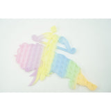 Jucarie antistres din silicon Flippy, Pop it Now and Flip It , 40x45 cm, Cupidon, Fosforescent, Multicolor - vivimall.ro