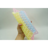 Jucarie Antistres Din Silicon, Pop It Now And Flip It, Baby Yoda, 30 Cm, Fosforescent
