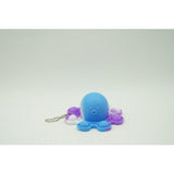 Jucarie antistres din silicon, Vivimall®, Pop It Now and Flip It, Caracatita reversibila, Multicolor, V1 - vivimall.ro