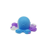 Jucarie antistres din silicon, Vivimall®, Pop It Now and Flip It, Caracatita reversibila, Multicolor, V1 - vivimall.ro