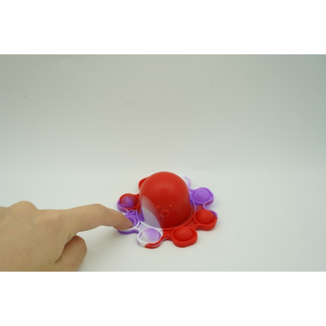 Jucarie Antistres Din Silicon,, Pop It Now And Flip It, Caracatita Reversibila, V2