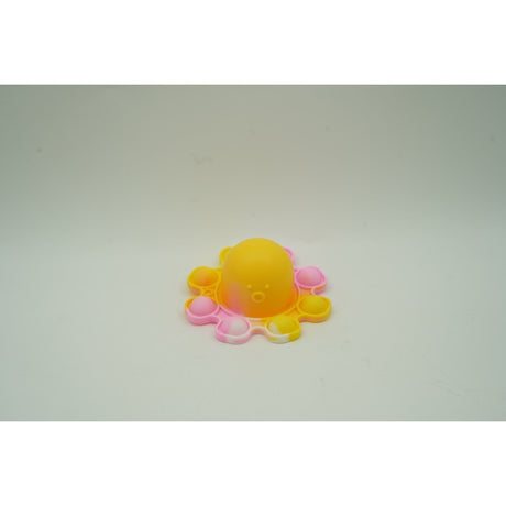 Jucarie antistres din silicon, Flippy®, Pop It Now and Flip It, Caracatita reversibila, Multicolor, V3 - vivimall.ro