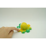 Jucarie antistres din silicon, Flippy®, Pop It Now and Flip It, Caracatita reversibila, Multicolor, V5 - vivimall.ro