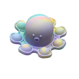 Jucarie Antistres Din Silicona®, Pop It Now And Flip It, Caracatita Reversibila, Multicolor, V6 - vivimall.ro