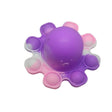 Jucarie Antistres, Tip Pop It, Caracatita Reversibila, Din Silicon, 20 X 10 Cm, Mov - vivimall.ro