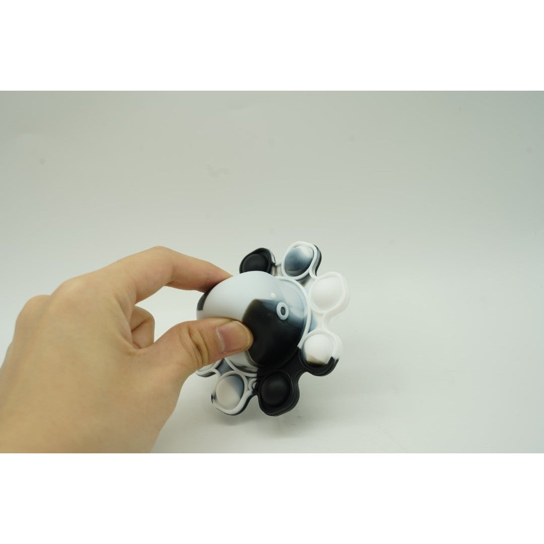 Jucarie Antistres Din Silicona®, Pop It Now And Flip It, Caracatita Reversibila, Multicolor, V8 - vivimall.ro