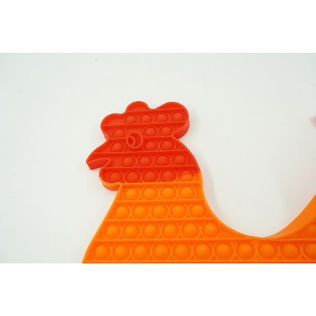 Jucarie antistres din silicon, Vivimall, Pop It Now and Flip It, Cocos, Multicolor - vivimall.ro