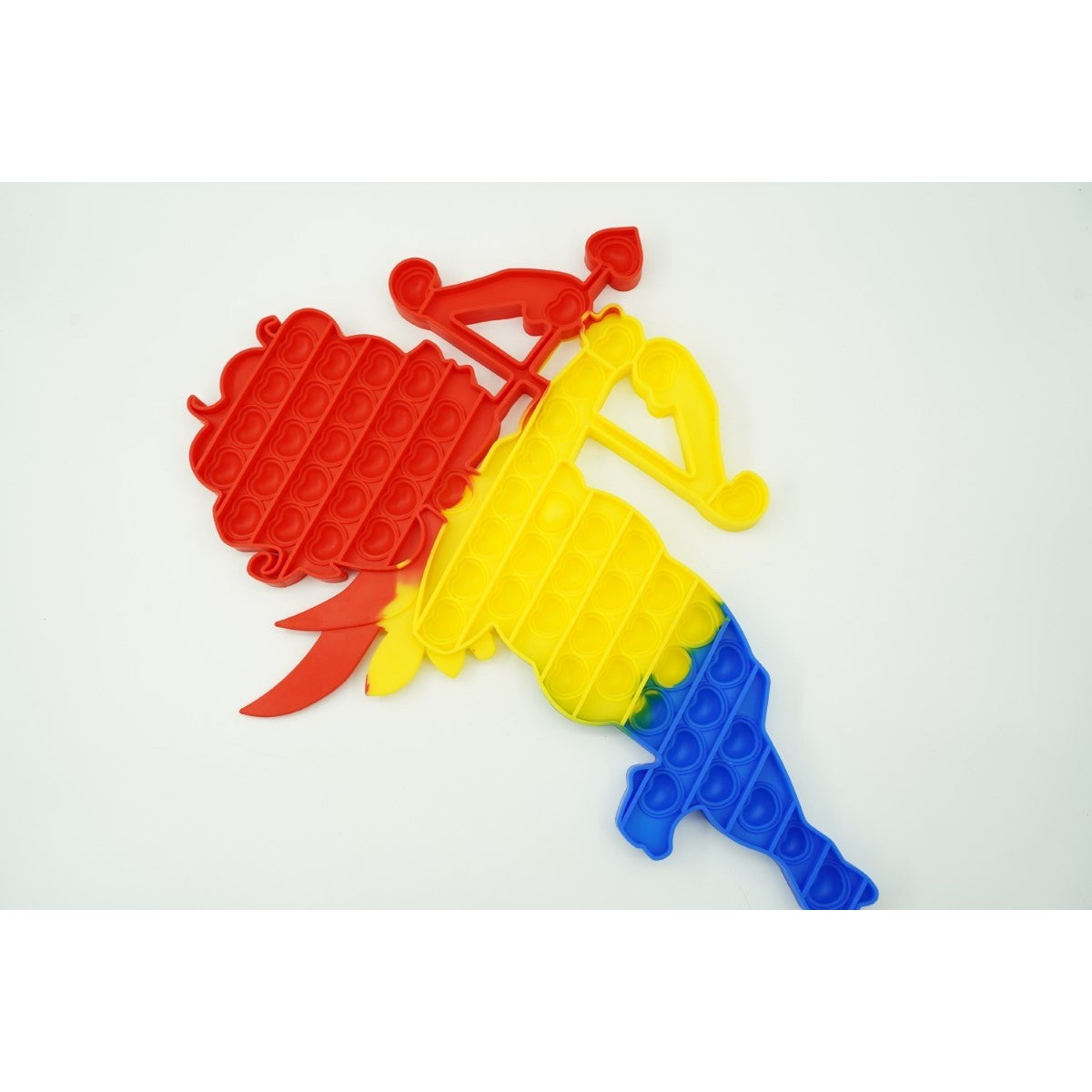 Jucarie antistres din silicon, Vivimall, Pop It Now and Flip It, Cupidon, Multicolor, V2 - vivimall.ro
