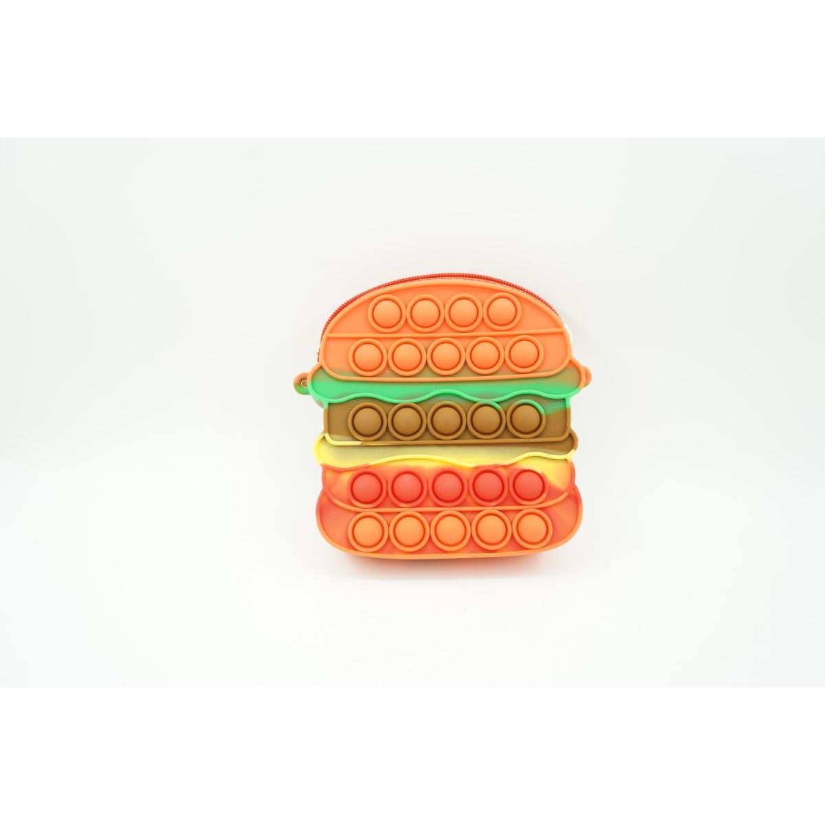 Jucarie Antistres Din Silicon, Pop It Now And Flip It, Geanta De Umar, Hamburger