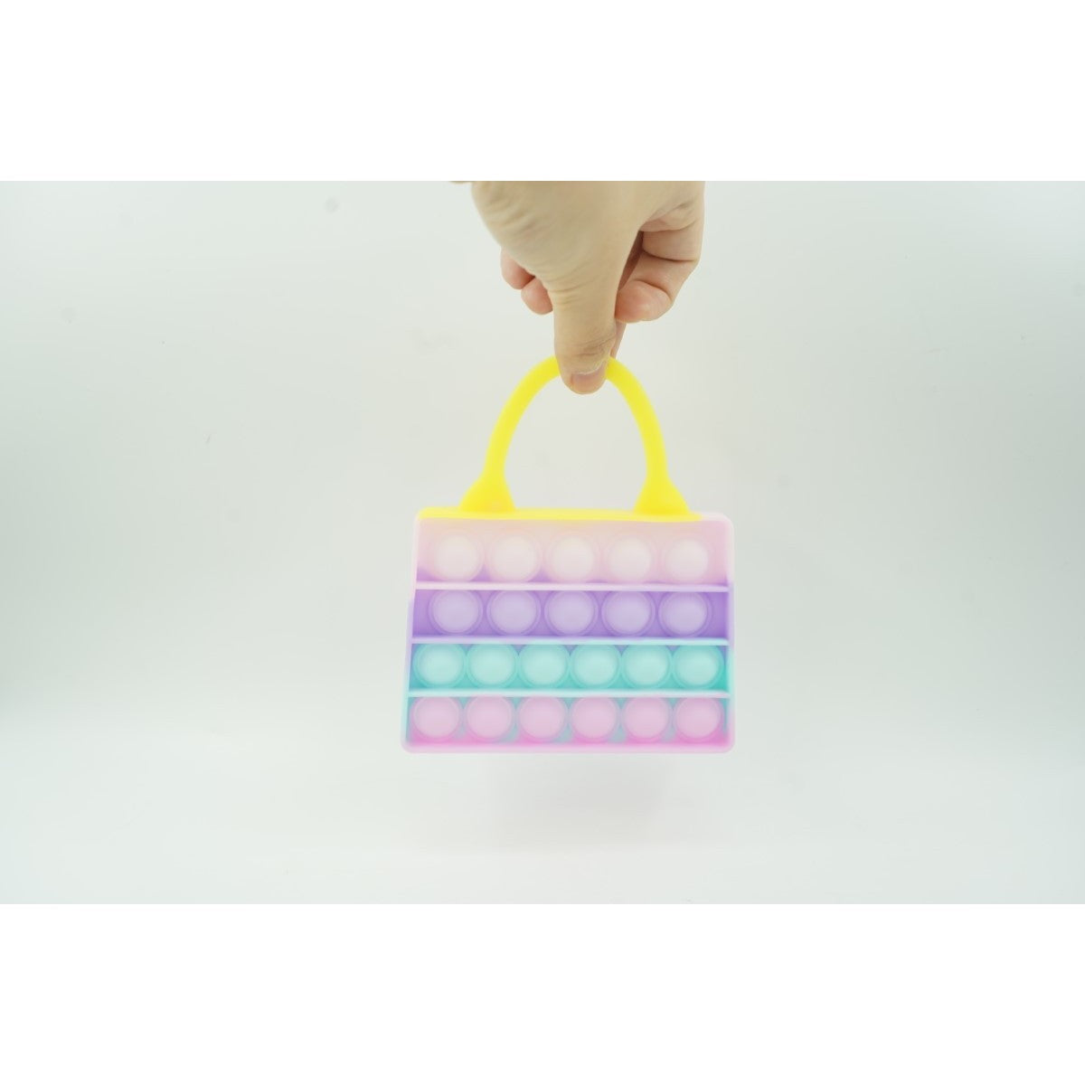 Jucarie Antistres Din Silicon Pop It Now And Flip It, Geanta De Umar, Macarons