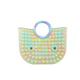 Jucarie Antistres Din Silicon Pop It Now And Flip It, Geanta Mare, 28 Cm, V4
