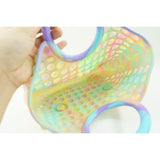 Jucarie Antistres din silicon Flippy, Pop It Now And Flip It, Geanta mare, 28 cm, Multicolor, V4 - vivimall.ro