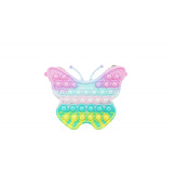 Jucarie Antistres Din Silicon, Pop It Now And Flip It, Geanta Mica, Fluturas, Macarons