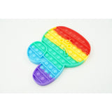 Jucarie antistres din silicon, Flippy, Pop It Now and Flip It, Iepuras, Multicolor - vivimall.ro