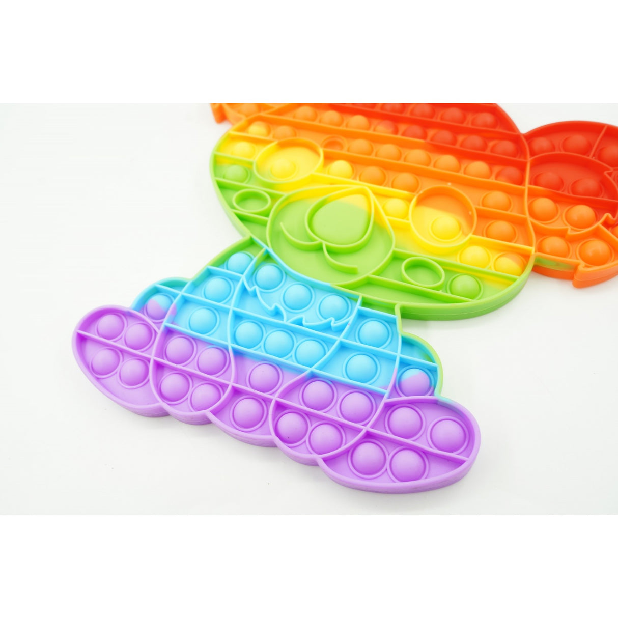 Jucarie antistres din silicon, Flippy, Pop It Now and Flip It, Koala, Multicolor - vivimall.ro