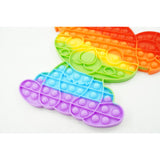 Jucarie antistres din silicon, Flippy, Pop It Now and Flip It, Koala, Multicolor - vivimall.ro