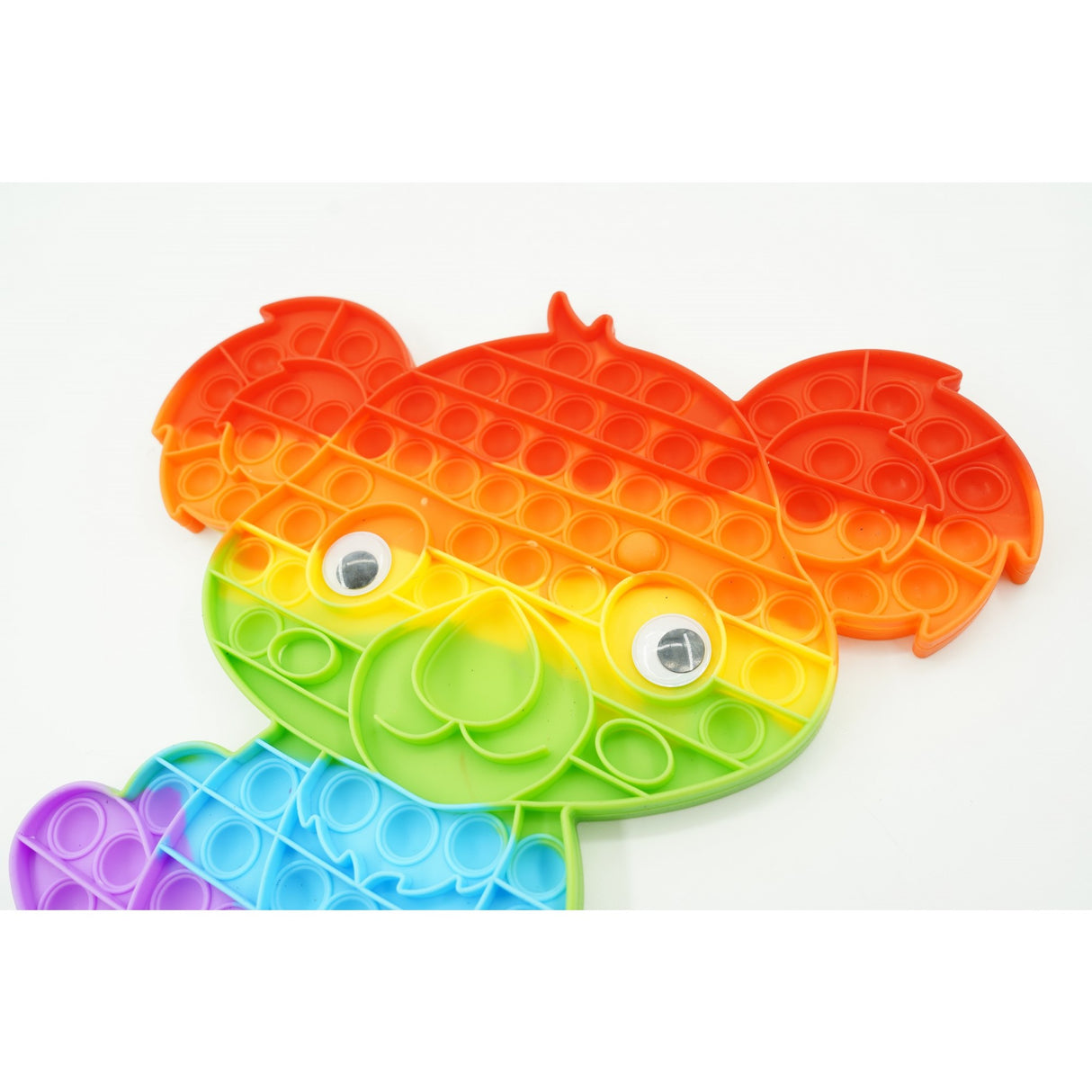 Jucarie antistres din silicon, Flippy, Pop It Now and Flip It, Koala, Multicolor - vivimall.ro