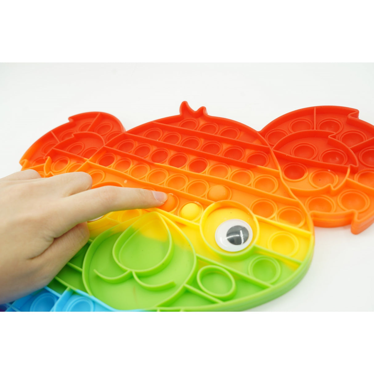 Jucarie antistres din silicon, Flippy, Pop It Now and Flip It, Koala, Multicolor - vivimall.ro